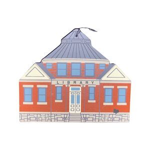 1995 Cat’s Meow - Carnegie Library Ornament